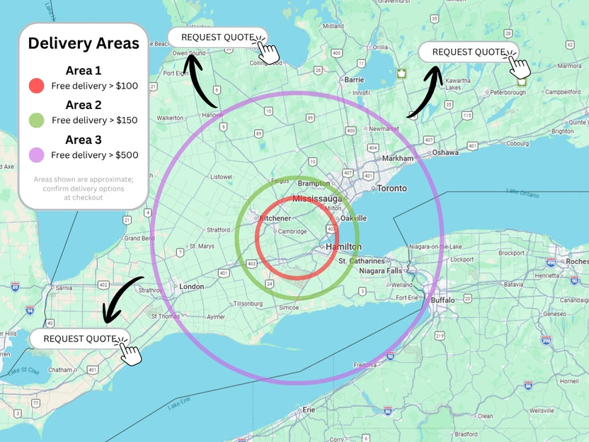 Delivery Zones – GardenTap